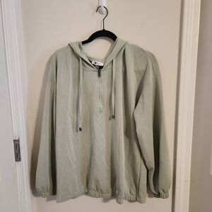 ❤️Cable & Guage Sage Green Lightweight Hoodie Large